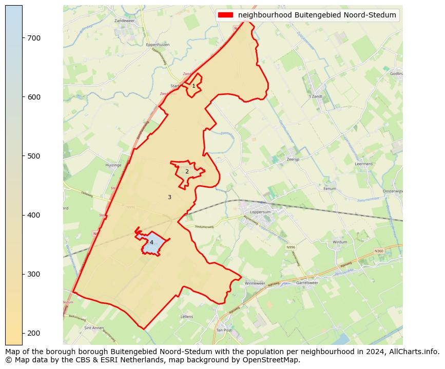 Image of the neighbourhood Buitengebied Noord-Stedum at the map. This image is used as introduction to this page. This page shows a lot of information about the population in the neighbourhood Buitengebied Noord-Stedum (such as the distribution by age groups of the residents, the composition of households, whether inhabitants are natives or Dutch with an immigration background, data about the houses (numbers, types, price development, use, type of property, ...) and more (car ownership, energy consumption, ...) based on open data from the Dutch Central Bureau of Statistics and various other sources!