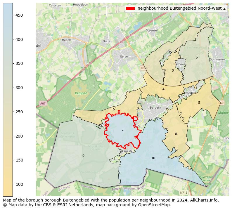 Image of the neighbourhood Buitengebied Noord-West 2 at the map. This image is used as introduction to this page. This page shows a lot of information about the population in the neighbourhood Buitengebied Noord-West 2 (such as the distribution by age groups of the residents, the composition of households, whether inhabitants are natives or Dutch with an immigration background, data about the houses (numbers, types, price development, use, type of property, ...) and more (car ownership, energy consumption, ...) based on open data from the Dutch Central Bureau of Statistics and various other sources!