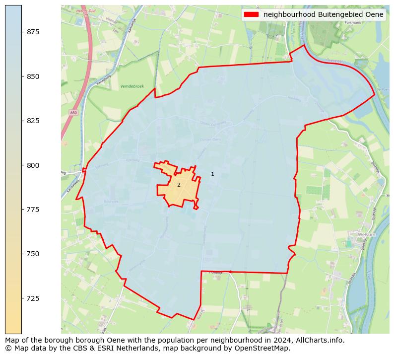 Image of the neighbourhood Buitengebied Oene at the map. This image is used as introduction to this page. This page shows a lot of information about the population in the neighbourhood Buitengebied Oene (such as the distribution by age groups of the residents, the composition of households, whether inhabitants are natives or Dutch with an immigration background, data about the houses (numbers, types, price development, use, type of property, ...) and more (car ownership, energy consumption, ...) based on open data from the Dutch Central Bureau of Statistics and various other sources!