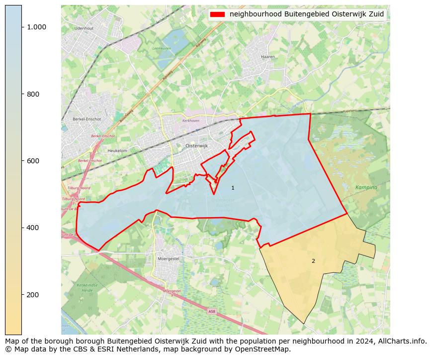 Image of the neighbourhood Buitengebied Oisterwijk Zuid at the map. This image is used as introduction to this page. This page shows a lot of information about the population in the neighbourhood Buitengebied Oisterwijk Zuid (such as the distribution by age groups of the residents, the composition of households, whether inhabitants are natives or Dutch with an immigration background, data about the houses (numbers, types, price development, use, type of property, ...) and more (car ownership, energy consumption, ...) based on open data from the Dutch Central Bureau of Statistics and various other sources!