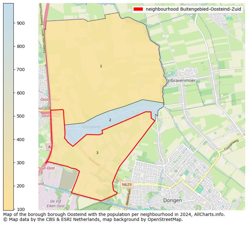 Image of the neighbourhood Buitengebied-Oosteind-Zuid at the map. This image is used as introduction to this page. This page shows a lot of information about the population in the neighbourhood Buitengebied-Oosteind-Zuid (such as the distribution by age groups of the residents, the composition of households, whether inhabitants are natives or Dutch with an immigration background, data about the houses (numbers, types, price development, use, type of property, ...) and more (car ownership, energy consumption, ...) based on open data from the Dutch Central Bureau of Statistics and various other sources!