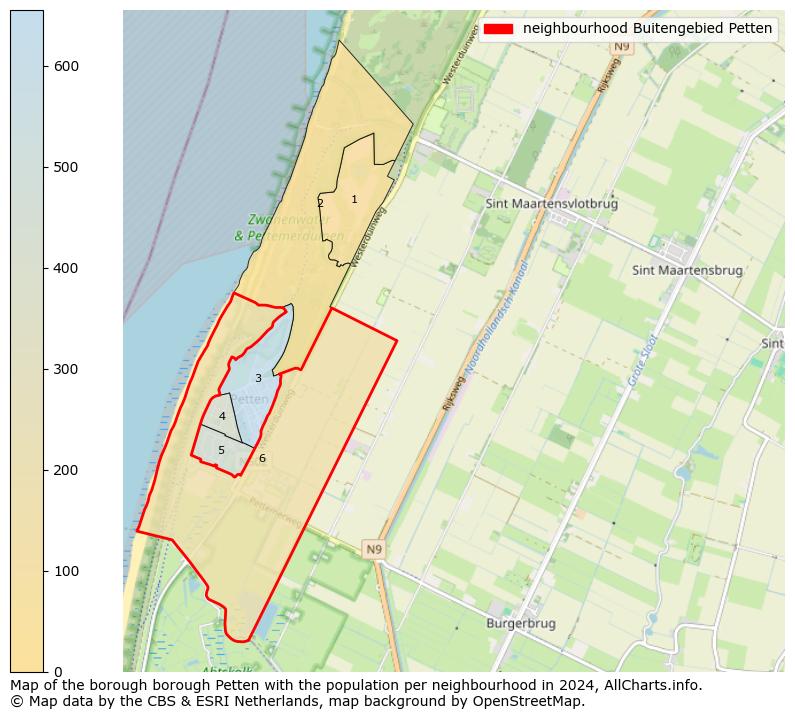 Image of the neighbourhood Buitengebied Petten at the map. This image is used as introduction to this page. This page shows a lot of information about the population in the neighbourhood Buitengebied Petten (such as the distribution by age groups of the residents, the composition of households, whether inhabitants are natives or Dutch with an immigration background, data about the houses (numbers, types, price development, use, type of property, ...) and more (car ownership, energy consumption, ...) based on open data from the Dutch Central Bureau of Statistics and various other sources!