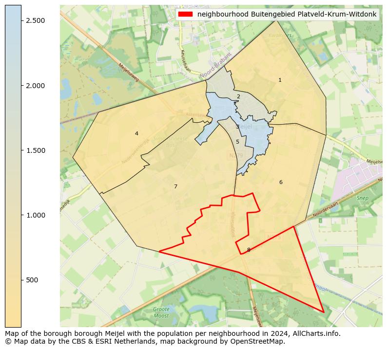 Image of the neighbourhood Buitengebied Platveld-Krum-Witdonk at the map. This image is used as introduction to this page. This page shows a lot of information about the population in the neighbourhood Buitengebied Platveld-Krum-Witdonk (such as the distribution by age groups of the residents, the composition of households, whether inhabitants are natives or Dutch with an immigration background, data about the houses (numbers, types, price development, use, type of property, ...) and more (car ownership, energy consumption, ...) based on open data from the Dutch Central Bureau of Statistics and various other sources!