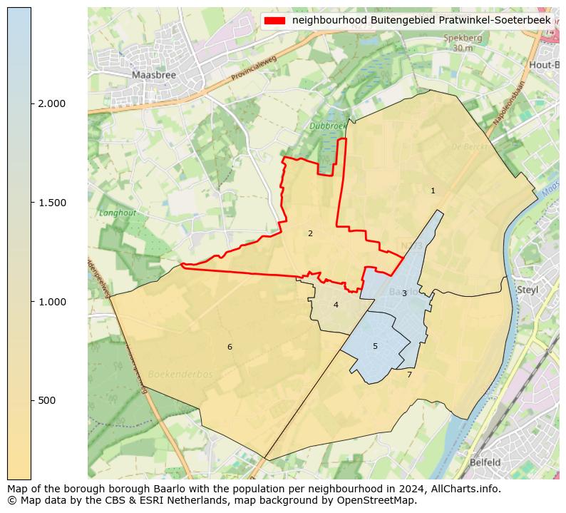 Image of the neighbourhood Buitengebied Pratwinkel-Soeterbeek at the map. This image is used as introduction to this page. This page shows a lot of information about the population in the neighbourhood Buitengebied Pratwinkel-Soeterbeek (such as the distribution by age groups of the residents, the composition of households, whether inhabitants are natives or Dutch with an immigration background, data about the houses (numbers, types, price development, use, type of property, ...) and more (car ownership, energy consumption, ...) based on open data from the Dutch Central Bureau of Statistics and various other sources!