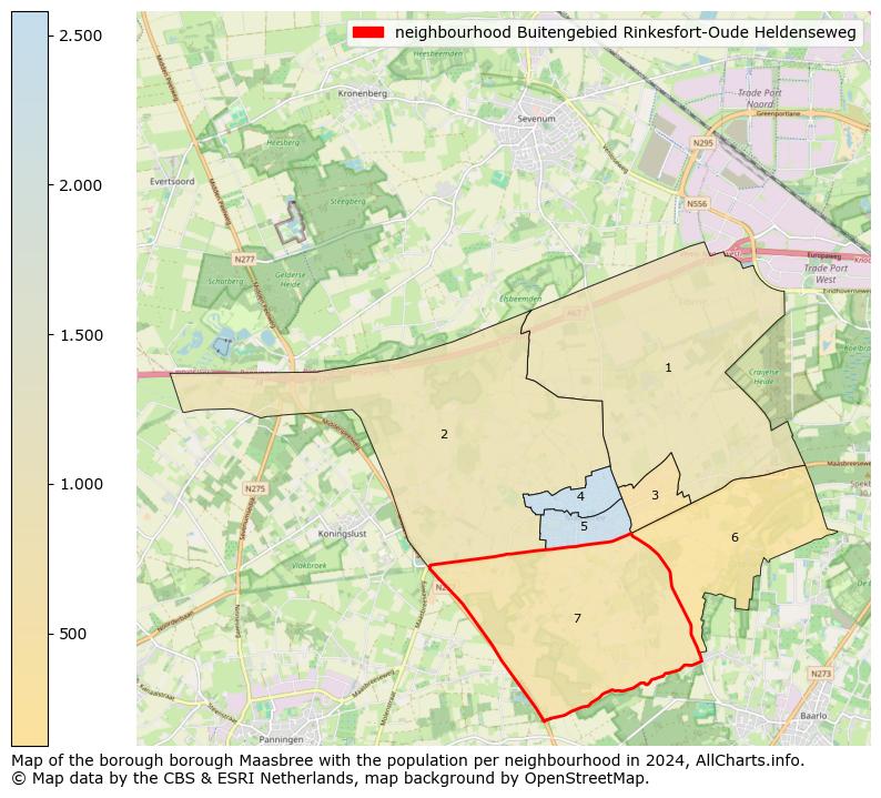 Image of the neighbourhood Buitengebied Rinkesfort-Oude Heldenseweg at the map. This image is used as introduction to this page. This page shows a lot of information about the population in the neighbourhood Buitengebied Rinkesfort-Oude Heldenseweg (such as the distribution by age groups of the residents, the composition of households, whether inhabitants are natives or Dutch with an immigration background, data about the houses (numbers, types, price development, use, type of property, ...) and more (car ownership, energy consumption, ...) based on open data from the Dutch Central Bureau of Statistics and various other sources!