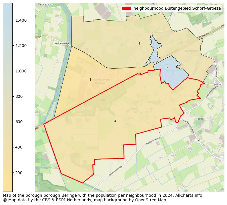 Image of the neighbourhood Buitengebied Schorf-Groeze at the map. This image is used as introduction to this page. This page shows a lot of information about the population in the neighbourhood Buitengebied Schorf-Groeze (such as the distribution by age groups of the residents, the composition of households, whether inhabitants are natives or Dutch with an immigration background, data about the houses (numbers, types, price development, use, type of property, ...) and more (car ownership, energy consumption, ...) based on open data from the Dutch Central Bureau of Statistics and various other sources!