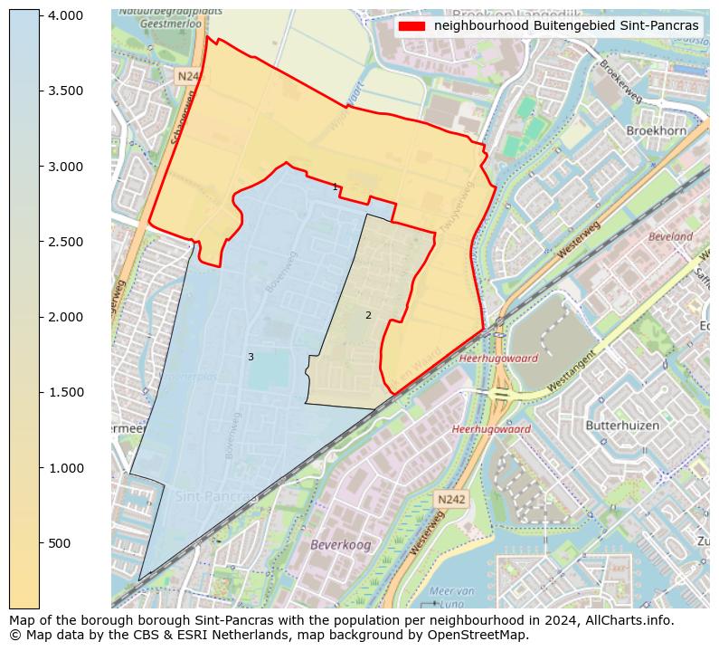 Image of the neighbourhood Buitengebied Sint-Pancras at the map. This image is used as introduction to this page. This page shows a lot of information about the population in the neighbourhood Buitengebied Sint-Pancras (such as the distribution by age groups of the residents, the composition of households, whether inhabitants are natives or Dutch with an immigration background, data about the houses (numbers, types, price development, use, type of property, ...) and more (car ownership, energy consumption, ...) based on open data from the Dutch Central Bureau of Statistics and various other sources!