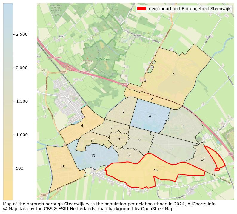 Image of the neighbourhood Buitengebied Steenwijk at the map. This image is used as introduction to this page. This page shows a lot of information about the population in the neighbourhood Buitengebied Steenwijk (such as the distribution by age groups of the residents, the composition of households, whether inhabitants are natives or Dutch with an immigration background, data about the houses (numbers, types, price development, use, type of property, ...) and more (car ownership, energy consumption, ...) based on open data from the Dutch Central Bureau of Statistics and various other sources!