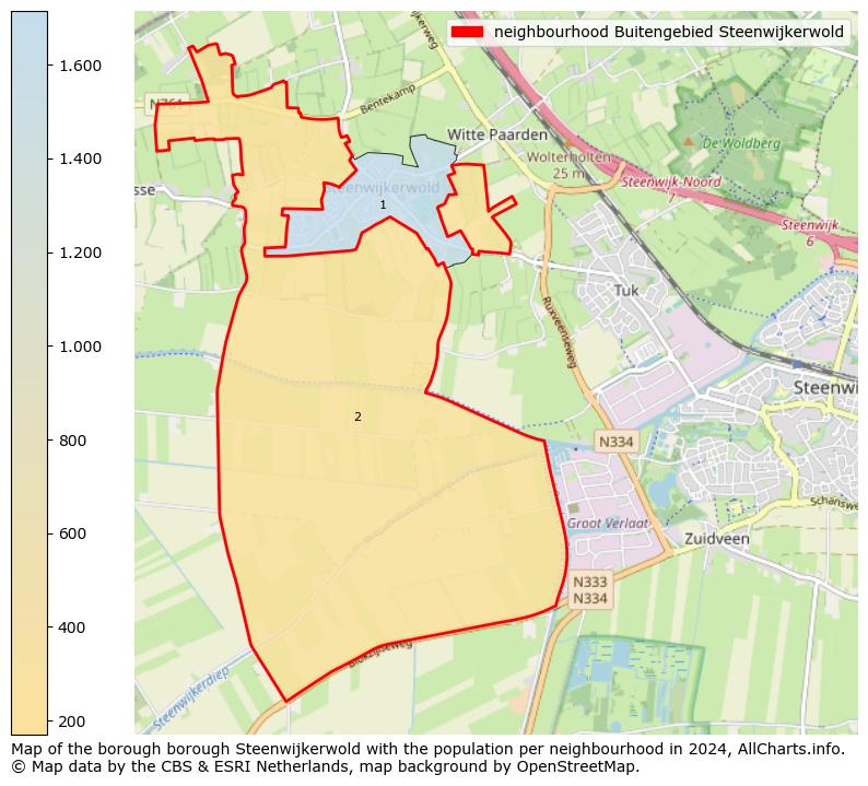 Image of the neighbourhood Buitengebied Steenwijkerwold at the map. This image is used as introduction to this page. This page shows a lot of information about the population in the neighbourhood Buitengebied Steenwijkerwold (such as the distribution by age groups of the residents, the composition of households, whether inhabitants are natives or Dutch with an immigration background, data about the houses (numbers, types, price development, use, type of property, ...) and more (car ownership, energy consumption, ...) based on open data from the Dutch Central Bureau of Statistics and various other sources!