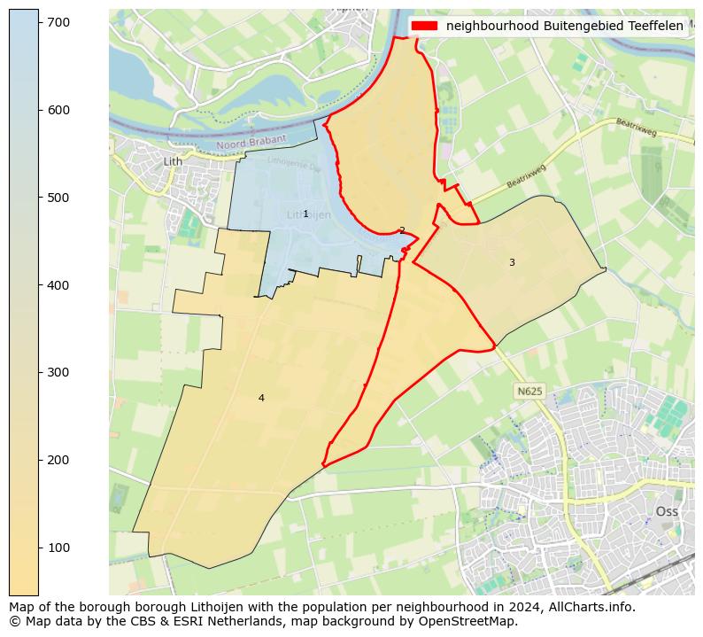 Image of the neighbourhood Buitengebied Teeffelen at the map. This image is used as introduction to this page. This page shows a lot of information about the population in the neighbourhood Buitengebied Teeffelen (such as the distribution by age groups of the residents, the composition of households, whether inhabitants are natives or Dutch with an immigration background, data about the houses (numbers, types, price development, use, type of property, ...) and more (car ownership, energy consumption, ...) based on open data from the Dutch Central Bureau of Statistics and various other sources!