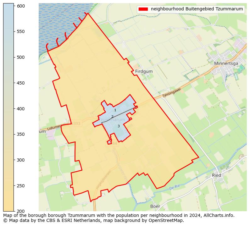 Image of the neighbourhood Buitengebied Tzummarum at the map. This image is used as introduction to this page. This page shows a lot of information about the population in the neighbourhood Buitengebied Tzummarum (such as the distribution by age groups of the residents, the composition of households, whether inhabitants are natives or Dutch with an immigration background, data about the houses (numbers, types, price development, use, type of property, ...) and more (car ownership, energy consumption, ...) based on open data from the Dutch Central Bureau of Statistics and various other sources!