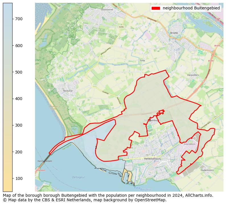 Map of the borough Buitengebied with the population per neighbourhood in 2023. This page shows a lot of information about residents (such as the distribution by age groups, family composition, gender, native or Dutch with an immigration background, ...), homes (numbers, types, price development, use, type of property, ...) and more (car ownership, energy consumption, ...) based on open data from the Dutch Central Bureau of Statistics and various other sources!