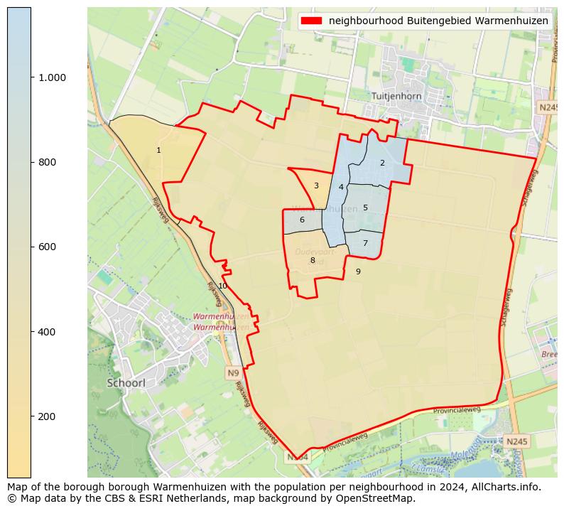 Image of the neighbourhood Buitengebied Warmenhuizen at the map. This image is used as introduction to this page. This page shows a lot of information about the population in the neighbourhood Buitengebied Warmenhuizen (such as the distribution by age groups of the residents, the composition of households, whether inhabitants are natives or Dutch with an immigration background, data about the houses (numbers, types, price development, use, type of property, ...) and more (car ownership, energy consumption, ...) based on open data from the Dutch Central Bureau of Statistics and various other sources!