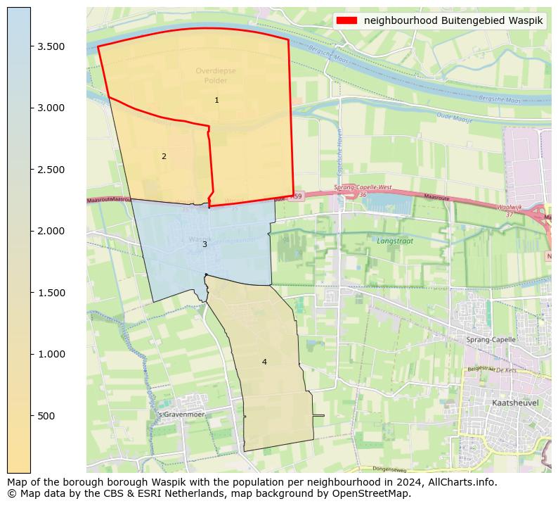 Image of the neighbourhood Buitengebied Waspik at the map. This image is used as introduction to this page. This page shows a lot of information about the population in the neighbourhood Buitengebied Waspik (such as the distribution by age groups of the residents, the composition of households, whether inhabitants are natives or Dutch with an immigration background, data about the houses (numbers, types, price development, use, type of property, ...) and more (car ownership, energy consumption, ...) based on open data from the Dutch Central Bureau of Statistics and various other sources!