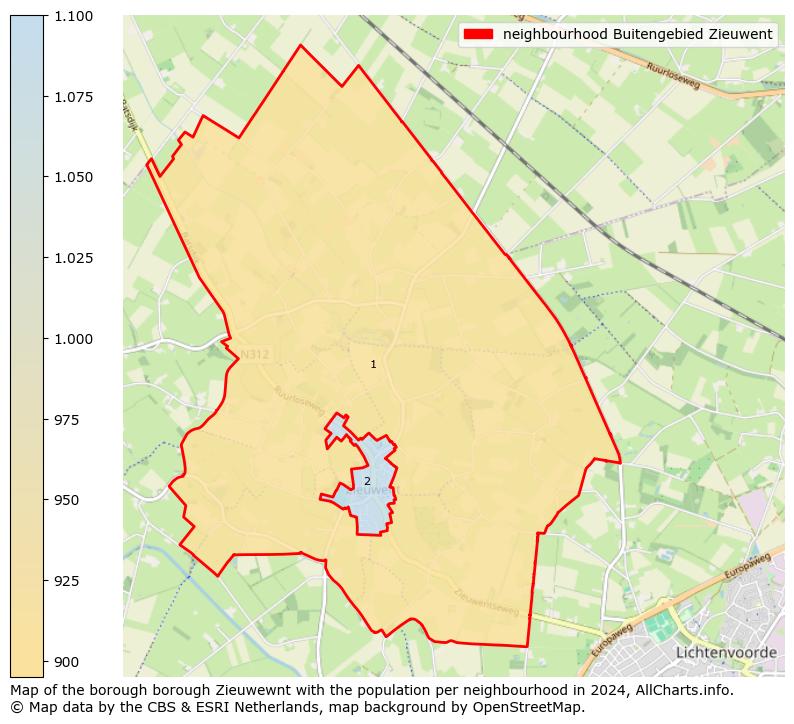 Image of the neighbourhood Buitengebied Zieuwent at the map. This image is used as introduction to this page. This page shows a lot of information about the population in the neighbourhood Buitengebied Zieuwent (such as the distribution by age groups of the residents, the composition of households, whether inhabitants are natives or Dutch with an immigration background, data about the houses (numbers, types, price development, use, type of property, ...) and more (car ownership, energy consumption, ...) based on open data from the Dutch Central Bureau of Statistics and various other sources!