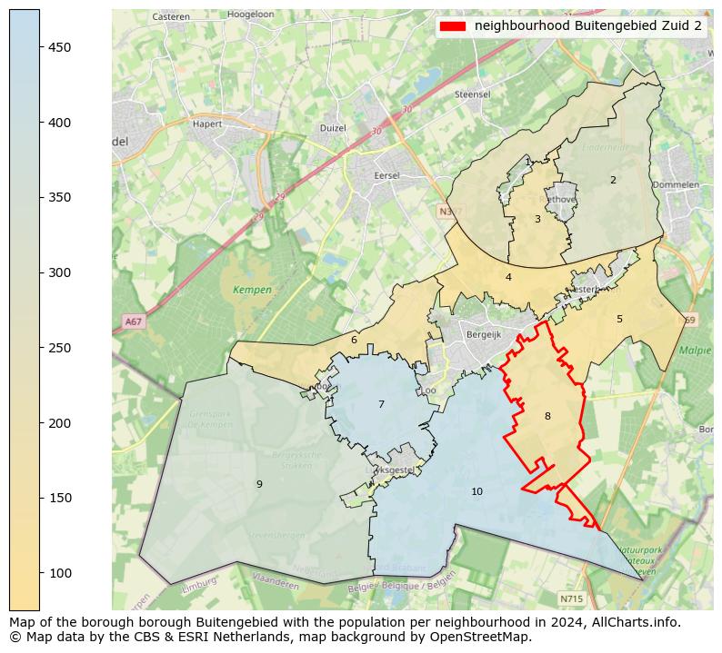 Image of the neighbourhood Buitengebied Zuid 2 at the map. This image is used as introduction to this page. This page shows a lot of information about the population in the neighbourhood Buitengebied Zuid 2 (such as the distribution by age groups of the residents, the composition of households, whether inhabitants are natives or Dutch with an immigration background, data about the houses (numbers, types, price development, use, type of property, ...) and more (car ownership, energy consumption, ...) based on open data from the Dutch Central Bureau of Statistics and various other sources!