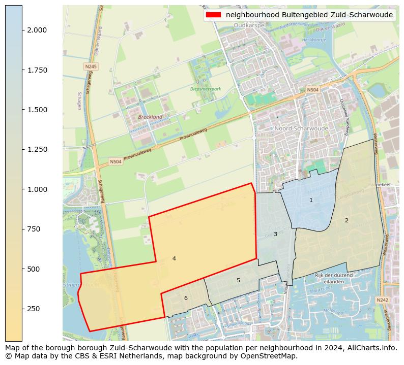 Image of the neighbourhood Buitengebied Zuid-Scharwoude at the map. This image is used as introduction to this page. This page shows a lot of information about the population in the neighbourhood Buitengebied Zuid-Scharwoude (such as the distribution by age groups of the residents, the composition of households, whether inhabitants are natives or Dutch with an immigration background, data about the houses (numbers, types, price development, use, type of property, ...) and more (car ownership, energy consumption, ...) based on open data from the Dutch Central Bureau of Statistics and various other sources!