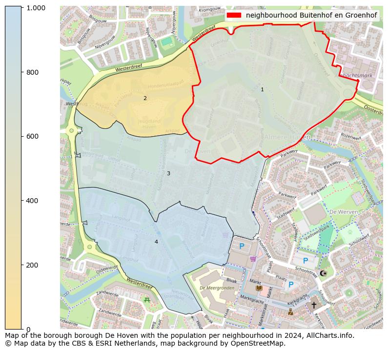 Image of the neighbourhood Buitenhof en Groenhof at the map. This image is used as introduction to this page. This page shows a lot of information about the population in the neighbourhood Buitenhof en Groenhof (such as the distribution by age groups of the residents, the composition of households, whether inhabitants are natives or Dutch with an immigration background, data about the houses (numbers, types, price development, use, type of property, ...) and more (car ownership, energy consumption, ...) based on open data from the Dutch Central Bureau of Statistics and various other sources!