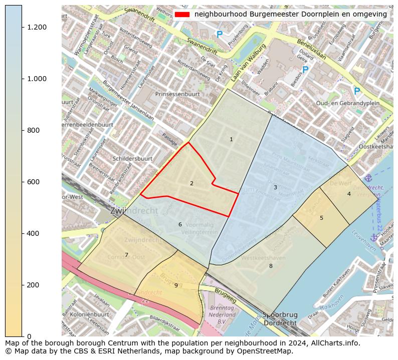 Image of the neighbourhood Burgemeester Doornplein en omgeving at the map. This image is used as introduction to this page. This page shows a lot of information about the population in the neighbourhood Burgemeester Doornplein en omgeving (such as the distribution by age groups of the residents, the composition of households, whether inhabitants are natives or Dutch with an immigration background, data about the houses (numbers, types, price development, use, type of property, ...) and more (car ownership, energy consumption, ...) based on open data from the Dutch Central Bureau of Statistics and various other sources!