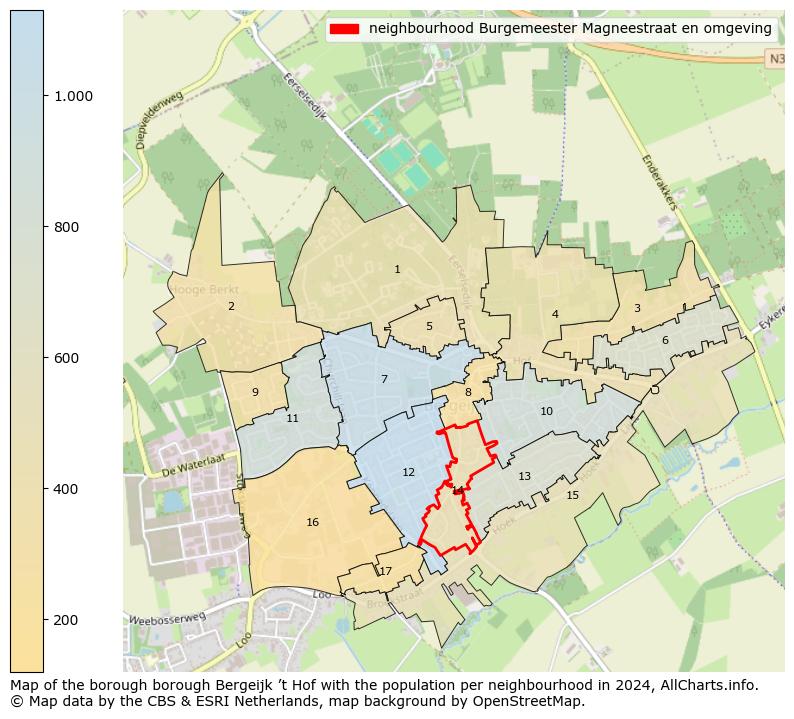 Image of the neighbourhood Burgemeester Magneestraat en omgeving at the map. This image is used as introduction to this page. This page shows a lot of information about the population in the neighbourhood Burgemeester Magneestraat en omgeving (such as the distribution by age groups of the residents, the composition of households, whether inhabitants are natives or Dutch with an immigration background, data about the houses (numbers, types, price development, use, type of property, ...) and more (car ownership, energy consumption, ...) based on open data from the Dutch Central Bureau of Statistics and various other sources!