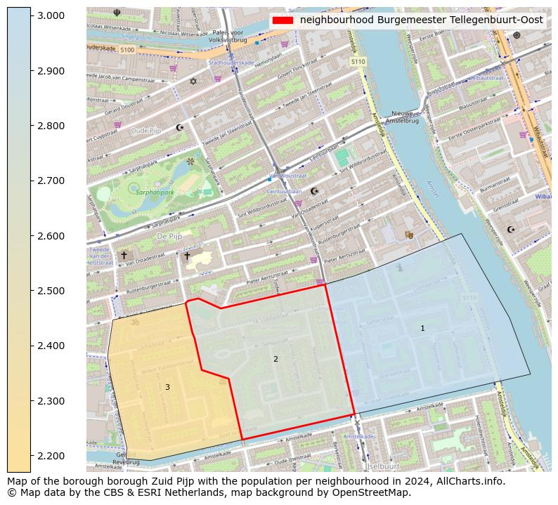 Image of the neighbourhood Burgemeester Tellegenbuurt-Oost at the map. This image is used as introduction to this page. This page shows a lot of information about the population in the neighbourhood Burgemeester Tellegenbuurt-Oost (such as the distribution by age groups of the residents, the composition of households, whether inhabitants are natives or Dutch with an immigration background, data about the houses (numbers, types, price development, use, type of property, ...) and more (car ownership, energy consumption, ...) based on open data from the Dutch Central Bureau of Statistics and various other sources!