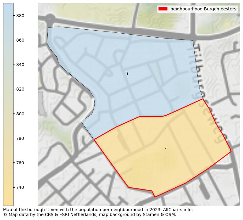 Map of the borough ’t Ven with the population per neighbourhood in 2023. This page shows a lot of information about residents (such as the distribution by age groups, family composition, gender, native or Dutch with an immigration background, ...), homes (numbers, types, price development, use, type of property, ...) and more (car ownership, energy consumption, ...) based on open data from the Dutch Central Bureau of Statistics and various other sources!