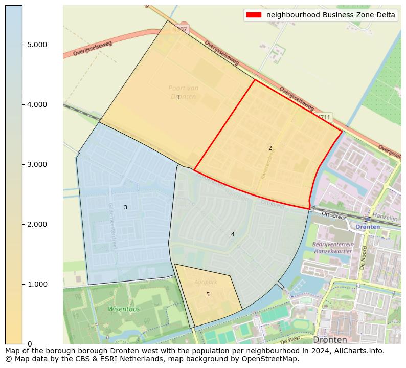 Image of the neighbourhood Business Zone Delta at the map. This image is used as introduction to this page. This page shows a lot of information about the population in the neighbourhood Business Zone Delta (such as the distribution by age groups of the residents, the composition of households, whether inhabitants are natives or Dutch with an immigration background, data about the houses (numbers, types, price development, use, type of property, ...) and more (car ownership, energy consumption, ...) based on open data from the Dutch Central Bureau of Statistics and various other sources!