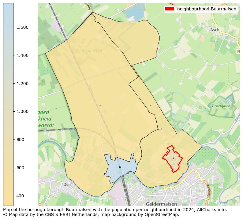 Image of the neighbourhood Buurmalsen at the map. This image is used as introduction to this page. This page shows a lot of information about the population in the neighbourhood Buurmalsen (such as the distribution by age groups of the residents, the composition of households, whether inhabitants are natives or Dutch with an immigration background, data about the houses (numbers, types, price development, use, type of property, ...) and more (car ownership, energy consumption, ...) based on open data from the Dutch Central Bureau of Statistics and various other sources!