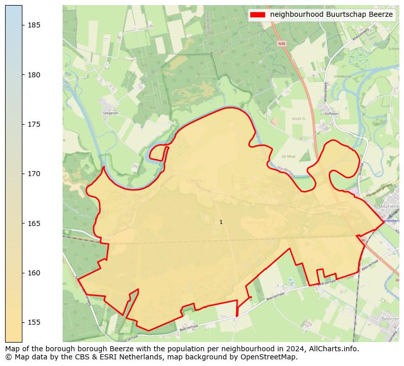 Image of the neighbourhood Buurtschap Beerze at the map. This image is used as introduction to this page. This page shows a lot of information about the population in the neighbourhood Buurtschap Beerze (such as the distribution by age groups of the residents, the composition of households, whether inhabitants are natives or Dutch with an immigration background, data about the houses (numbers, types, price development, use, type of property, ...) and more (car ownership, energy consumption, ...) based on open data from the Dutch Central Bureau of Statistics and various other sources!