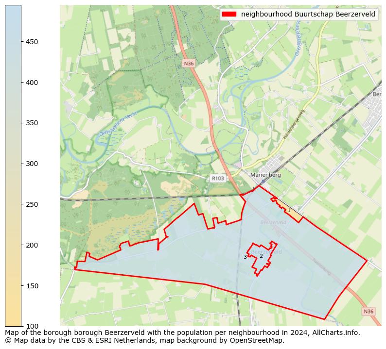 Image of the neighbourhood Buurtschap Beerzerveld at the map. This image is used as introduction to this page. This page shows a lot of information about the population in the neighbourhood Buurtschap Beerzerveld (such as the distribution by age groups of the residents, the composition of households, whether inhabitants are natives or Dutch with an immigration background, data about the houses (numbers, types, price development, use, type of property, ...) and more (car ownership, energy consumption, ...) based on open data from the Dutch Central Bureau of Statistics and various other sources!