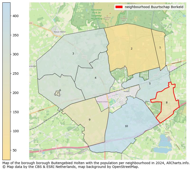 Image of the neighbourhood Buurtschap Borkeld at the map. This image is used as introduction to this page. This page shows a lot of information about the population in the neighbourhood Buurtschap Borkeld (such as the distribution by age groups of the residents, the composition of households, whether inhabitants are natives or Dutch with an immigration background, data about the houses (numbers, types, price development, use, type of property, ...) and more (car ownership, energy consumption, ...) based on open data from the Dutch Central Bureau of Statistics and various other sources!