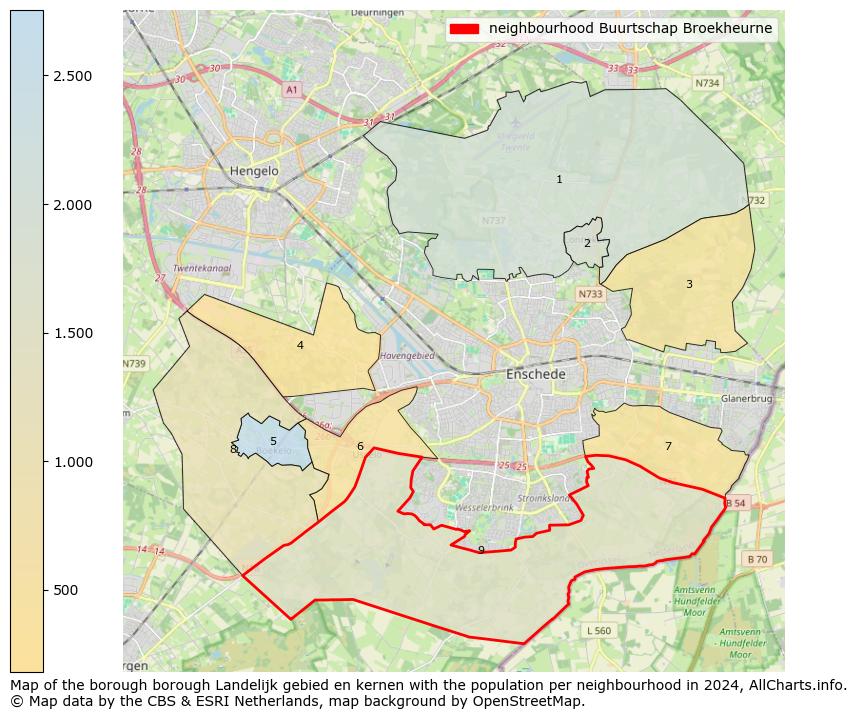 Image of the neighbourhood Buurtschap Broekheurne at the map. This image is used as introduction to this page. This page shows a lot of information about the population in the neighbourhood Buurtschap Broekheurne (such as the distribution by age groups of the residents, the composition of households, whether inhabitants are natives or Dutch with an immigration background, data about the houses (numbers, types, price development, use, type of property, ...) and more (car ownership, energy consumption, ...) based on open data from the Dutch Central Bureau of Statistics and various other sources!