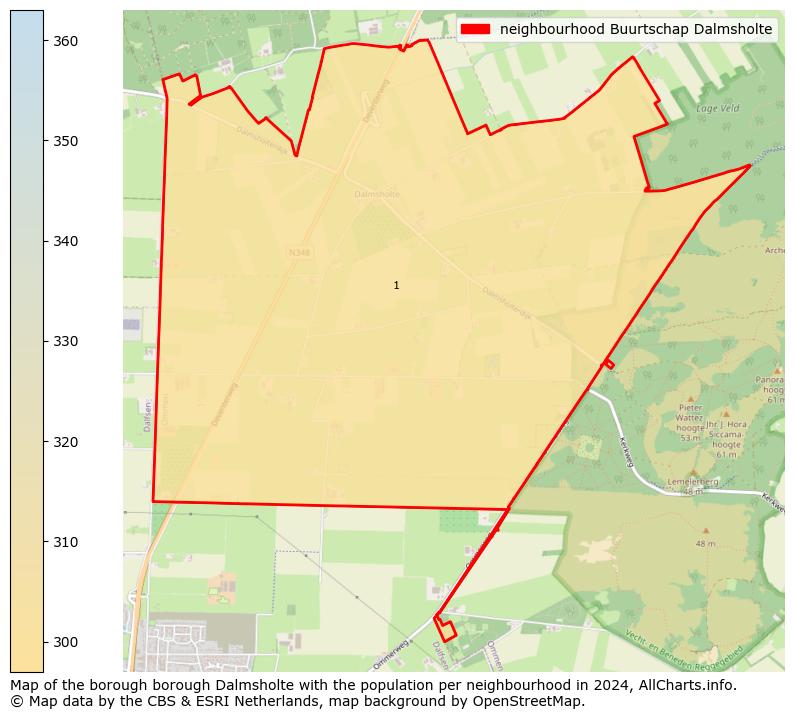 Image of the neighbourhood Buurtschap Dalmsholte at the map. This image is used as introduction to this page. This page shows a lot of information about the population in the neighbourhood Buurtschap Dalmsholte (such as the distribution by age groups of the residents, the composition of households, whether inhabitants are natives or Dutch with an immigration background, data about the houses (numbers, types, price development, use, type of property, ...) and more (car ownership, energy consumption, ...) based on open data from the Dutch Central Bureau of Statistics and various other sources!