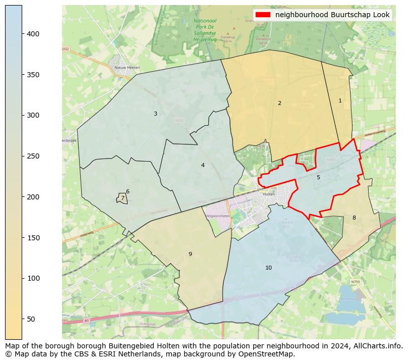 Image of the neighbourhood Buurtschap Look at the map. This image is used as introduction to this page. This page shows a lot of information about the population in the neighbourhood Buurtschap Look (such as the distribution by age groups of the residents, the composition of households, whether inhabitants are natives or Dutch with an immigration background, data about the houses (numbers, types, price development, use, type of property, ...) and more (car ownership, energy consumption, ...) based on open data from the Dutch Central Bureau of Statistics and various other sources!