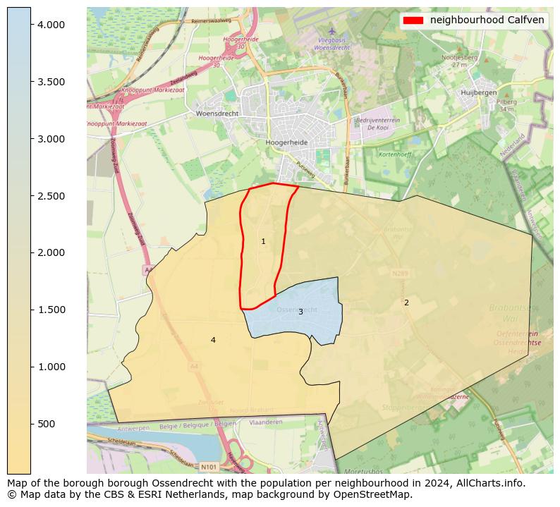 Image of the neighbourhood Calfven at the map. This image is used as introduction to this page. This page shows a lot of information about the population in the neighbourhood Calfven (such as the distribution by age groups of the residents, the composition of households, whether inhabitants are natives or Dutch with an immigration background, data about the houses (numbers, types, price development, use, type of property, ...) and more (car ownership, energy consumption, ...) based on open data from the Dutch Central Bureau of Statistics and various other sources!