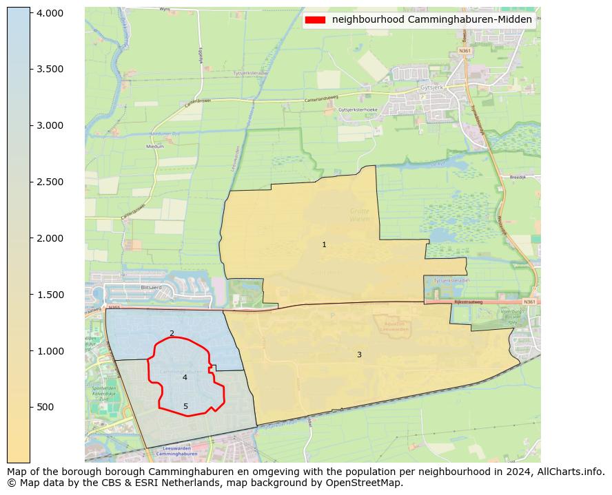 Image of the neighbourhood Camminghaburen-Midden at the map. This image is used as introduction to this page. This page shows a lot of information about the population in the neighbourhood Camminghaburen-Midden (such as the distribution by age groups of the residents, the composition of households, whether inhabitants are natives or Dutch with an immigration background, data about the houses (numbers, types, price development, use, type of property, ...) and more (car ownership, energy consumption, ...) based on open data from the Dutch Central Bureau of Statistics and various other sources!