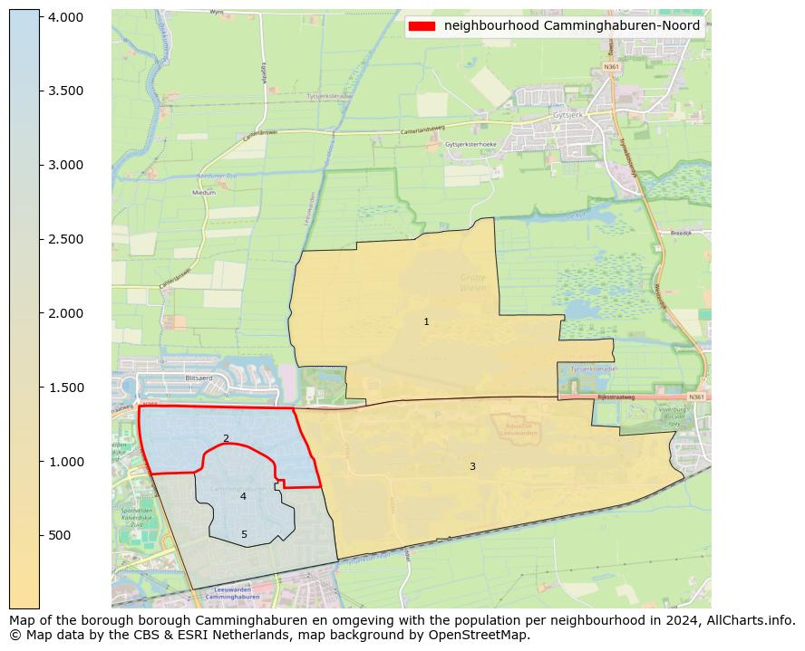 Image of the neighbourhood Camminghaburen-Noord at the map. This image is used as introduction to this page. This page shows a lot of information about the population in the neighbourhood Camminghaburen-Noord (such as the distribution by age groups of the residents, the composition of households, whether inhabitants are natives or Dutch with an immigration background, data about the houses (numbers, types, price development, use, type of property, ...) and more (car ownership, energy consumption, ...) based on open data from the Dutch Central Bureau of Statistics and various other sources!