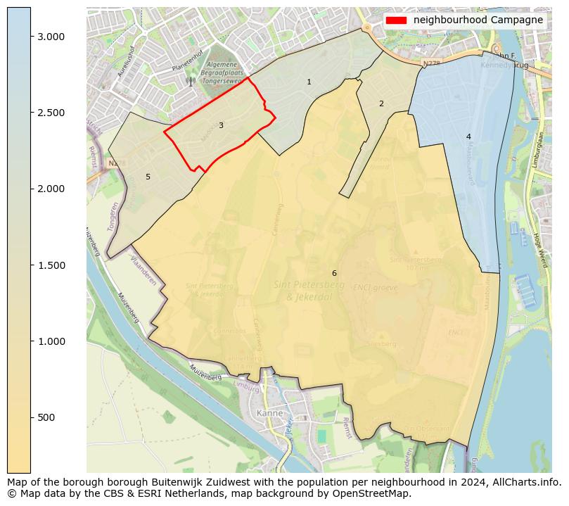 Image of the neighbourhood Campagne at the map. This image is used as introduction to this page. This page shows a lot of information about the population in the neighbourhood Campagne (such as the distribution by age groups of the residents, the composition of households, whether inhabitants are natives or Dutch with an immigration background, data about the houses (numbers, types, price development, use, type of property, ...) and more (car ownership, energy consumption, ...) based on open data from the Dutch Central Bureau of Statistics and various other sources!