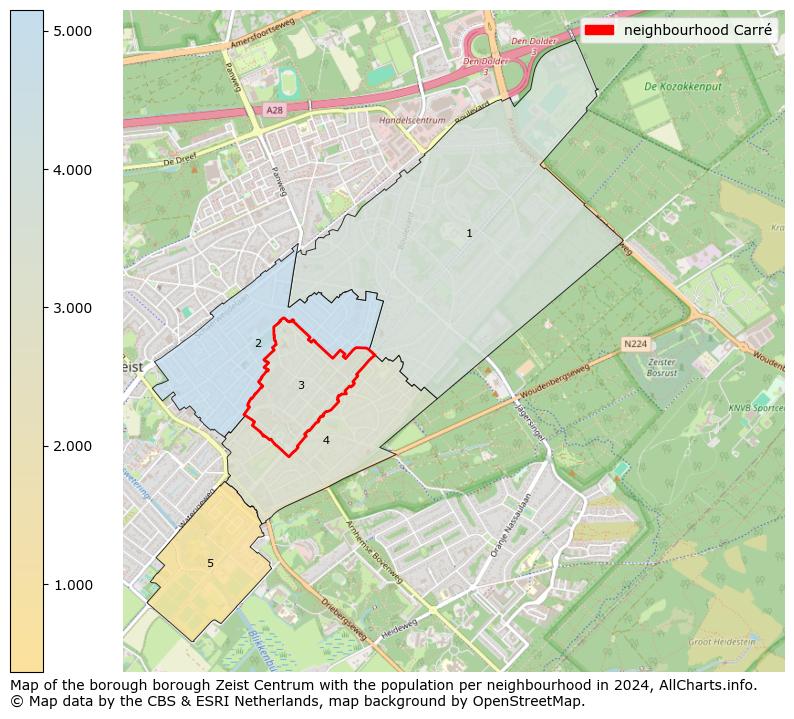 Image of the neighbourhood Carré at the map. This image is used as introduction to this page. This page shows a lot of information about the population in the neighbourhood Carré (such as the distribution by age groups of the residents, the composition of households, whether inhabitants are natives or Dutch with an immigration background, data about the houses (numbers, types, price development, use, type of property, ...) and more (car ownership, energy consumption, ...) based on open data from the Dutch Central Bureau of Statistics and various other sources!