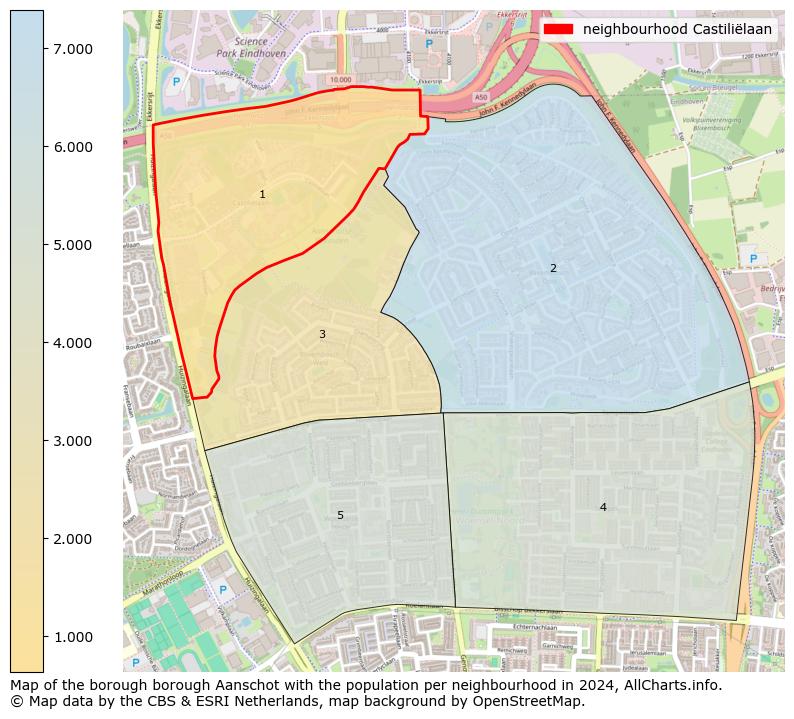 Image of the neighbourhood Castiliëlaan at the map. This image is used as introduction to this page. This page shows a lot of information about the population in the neighbourhood Castiliëlaan (such as the distribution by age groups of the residents, the composition of households, whether inhabitants are natives or Dutch with an immigration background, data about the houses (numbers, types, price development, use, type of property, ...) and more (car ownership, energy consumption, ...) based on open data from the Dutch Central Bureau of Statistics and various other sources!