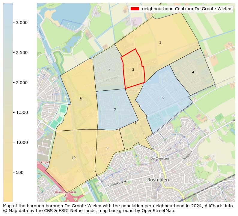 Image of the neighbourhood Centrum De Groote Wielen at the map. This image is used as introduction to this page. This page shows a lot of information about the population in the neighbourhood Centrum De Groote Wielen (such as the distribution by age groups of the residents, the composition of households, whether inhabitants are natives or Dutch with an immigration background, data about the houses (numbers, types, price development, use, type of property, ...) and more (car ownership, energy consumption, ...) based on open data from the Dutch Central Bureau of Statistics and various other sources!