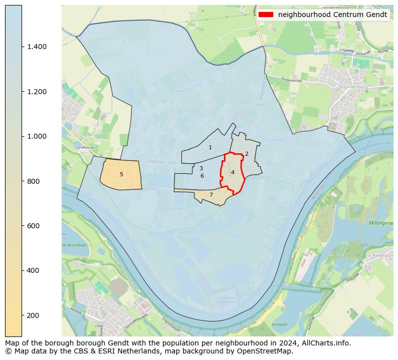 Image of the neighbourhood Centrum Gendt at the map. This image is used as introduction to this page. This page shows a lot of information about the population in the neighbourhood Centrum Gendt (such as the distribution by age groups of the residents, the composition of households, whether inhabitants are natives or Dutch with an immigration background, data about the houses (numbers, types, price development, use, type of property, ...) and more (car ownership, energy consumption, ...) based on open data from the Dutch Central Bureau of Statistics and various other sources!