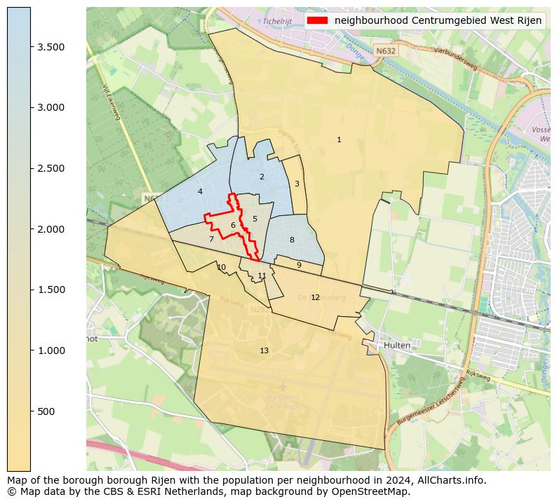 Image of the neighbourhood Centrumgebied West Rijen at the map. This image is used as introduction to this page. This page shows a lot of information about the population in the neighbourhood Centrumgebied West Rijen (such as the distribution by age groups of the residents, the composition of households, whether inhabitants are natives or Dutch with an immigration background, data about the houses (numbers, types, price development, use, type of property, ...) and more (car ownership, energy consumption, ...) based on open data from the Dutch Central Bureau of Statistics and various other sources!