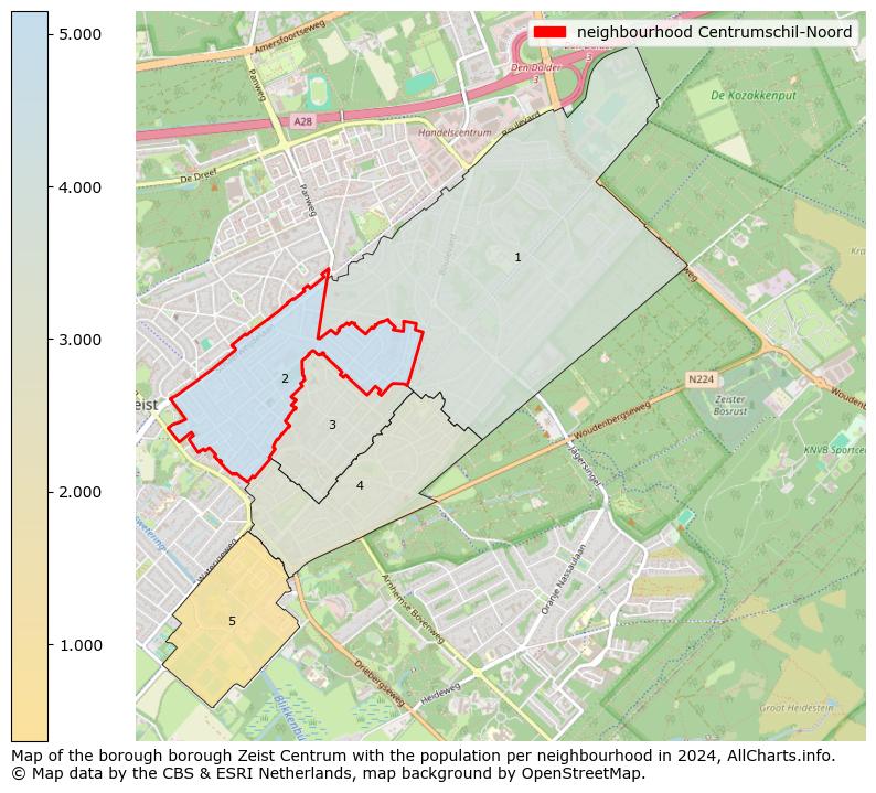 Image of the neighbourhood Centrumschil-Noord at the map. This image is used as introduction to this page. This page shows a lot of information about the population in the neighbourhood Centrumschil-Noord (such as the distribution by age groups of the residents, the composition of households, whether inhabitants are natives or Dutch with an immigration background, data about the houses (numbers, types, price development, use, type of property, ...) and more (car ownership, energy consumption, ...) based on open data from the Dutch Central Bureau of Statistics and various other sources!