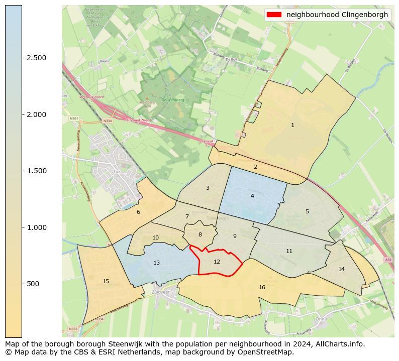 Image of the neighbourhood Clingenborgh at the map. This image is used as introduction to this page. This page shows a lot of information about the population in the neighbourhood Clingenborgh (such as the distribution by age groups of the residents, the composition of households, whether inhabitants are natives or Dutch with an immigration background, data about the houses (numbers, types, price development, use, type of property, ...) and more (car ownership, energy consumption, ...) based on open data from the Dutch Central Bureau of Statistics and various other sources!