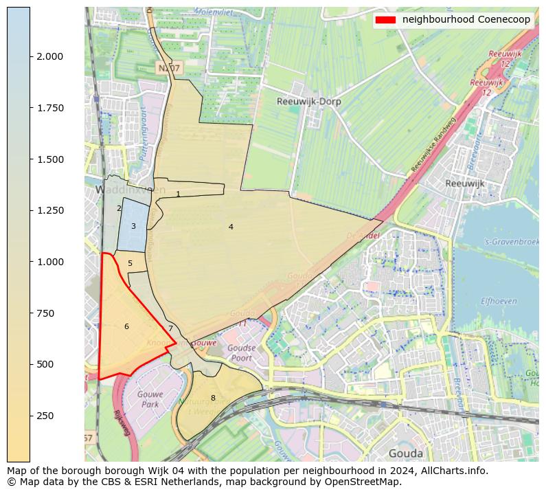 Image of the neighbourhood Coenecoop at the map. This image is used as introduction to this page. This page shows a lot of information about the population in the neighbourhood Coenecoop (such as the distribution by age groups of the residents, the composition of households, whether inhabitants are natives or Dutch with an immigration background, data about the houses (numbers, types, price development, use, type of property, ...) and more (car ownership, energy consumption, ...) based on open data from the Dutch Central Bureau of Statistics and various other sources!