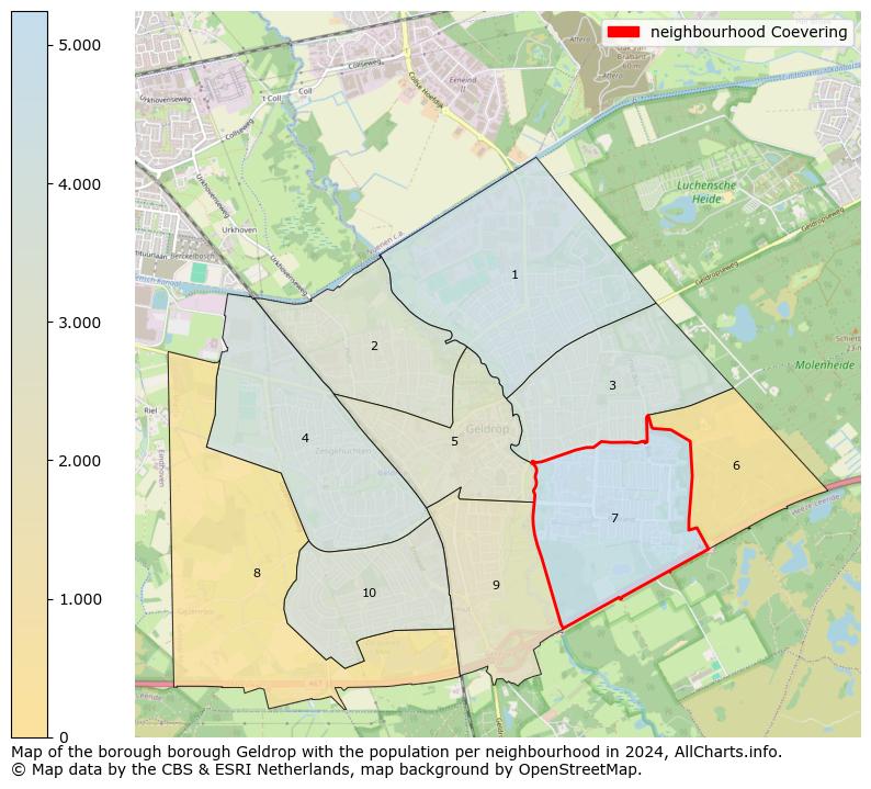 Image of the neighbourhood Coevering at the map. This image is used as introduction to this page. This page shows a lot of information about the population in the neighbourhood Coevering (such as the distribution by age groups of the residents, the composition of households, whether inhabitants are natives or Dutch with an immigration background, data about the houses (numbers, types, price development, use, type of property, ...) and more (car ownership, energy consumption, ...) based on open data from the Dutch Central Bureau of Statistics and various other sources!