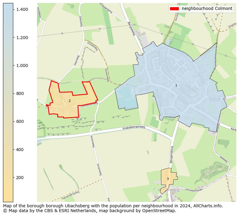 Image of the neighbourhood Colmont at the map. This image is used as introduction to this page. This page shows a lot of information about the population in the neighbourhood Colmont (such as the distribution by age groups of the residents, the composition of households, whether inhabitants are natives or Dutch with an immigration background, data about the houses (numbers, types, price development, use, type of property, ...) and more (car ownership, energy consumption, ...) based on open data from the Dutch Central Bureau of Statistics and various other sources!