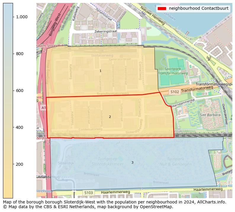 Image of the neighbourhood Contactbuurt at the map. This image is used as introduction to this page. This page shows a lot of information about the population in the neighbourhood Contactbuurt (such as the distribution by age groups of the residents, the composition of households, whether inhabitants are natives or Dutch with an immigration background, data about the houses (numbers, types, price development, use, type of property, ...) and more (car ownership, energy consumption, ...) based on open data from the Dutch Central Bureau of Statistics and various other sources!