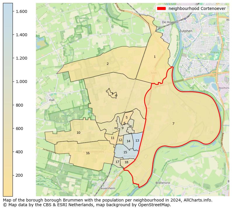 Image of the neighbourhood Cortenoever at the map. This image is used as introduction to this page. This page shows a lot of information about the population in the neighbourhood Cortenoever (such as the distribution by age groups of the residents, the composition of households, whether inhabitants are natives or Dutch with an immigration background, data about the houses (numbers, types, price development, use, type of property, ...) and more (car ownership, energy consumption, ...) based on open data from the Dutch Central Bureau of Statistics and various other sources!